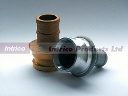 Male BS336 'Instantaneous' adapter x hose tail
