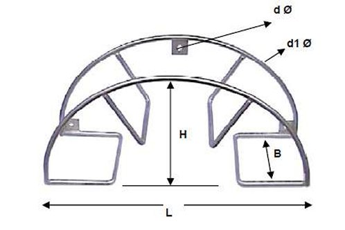 Hose Rack dimensions